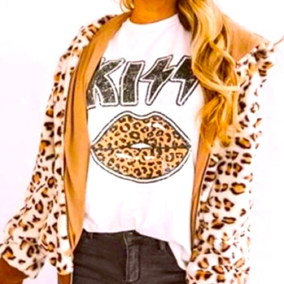 KISS BAND T- SHIRT Dress - Picture 1 of 2